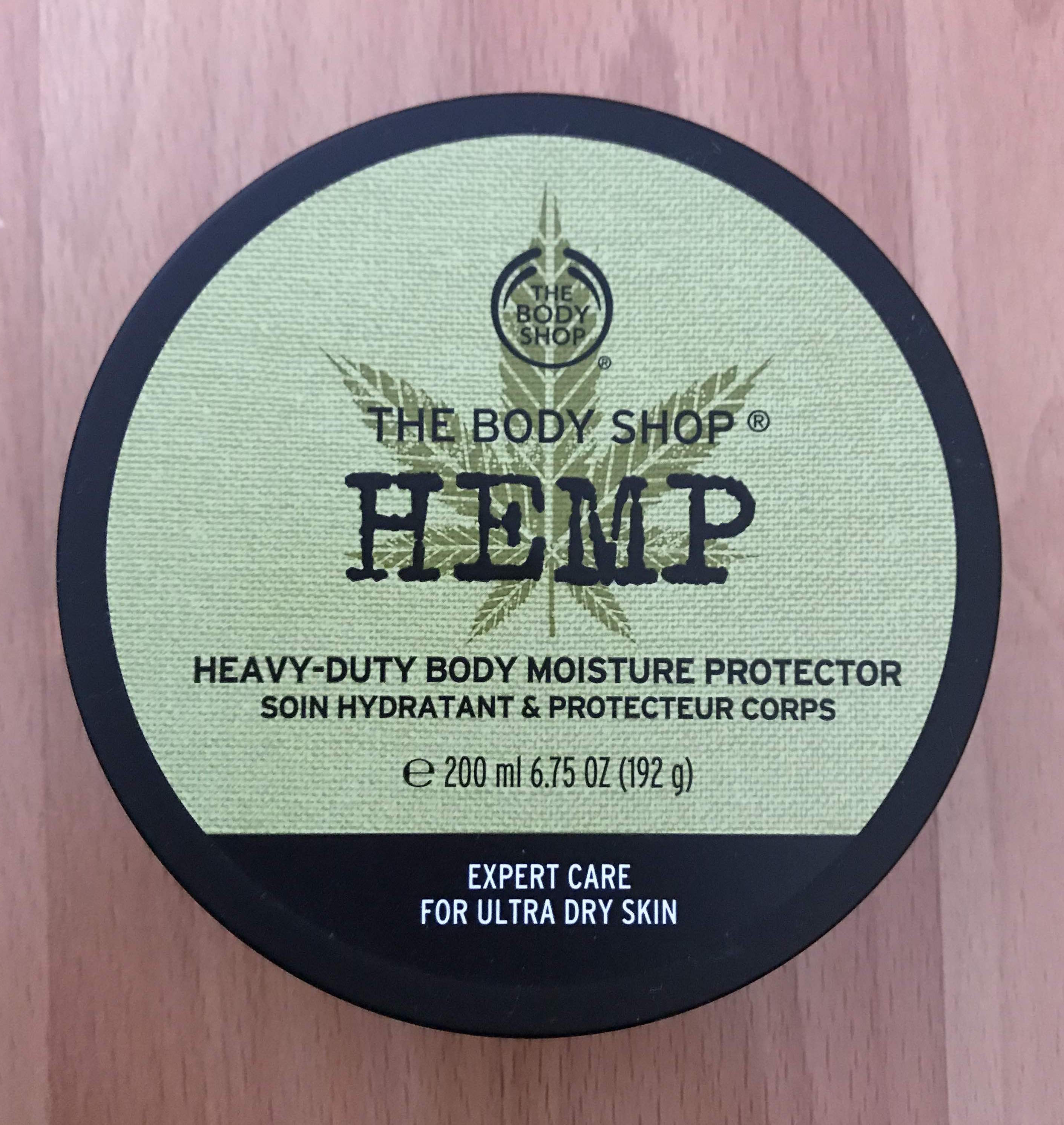 soin hydratant protecteur corps chanvre the body shop